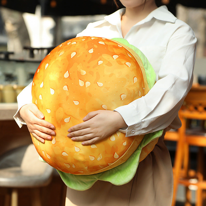 Hamburger Bun Cushion