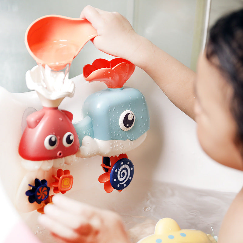 Kids spray duck toy