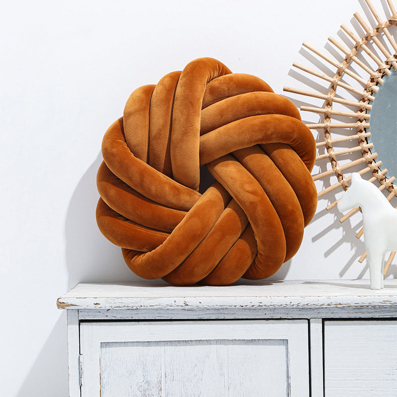 Faux Velvet Cushion Home Decoration