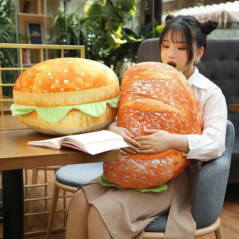 Hamburger Bun Cushion