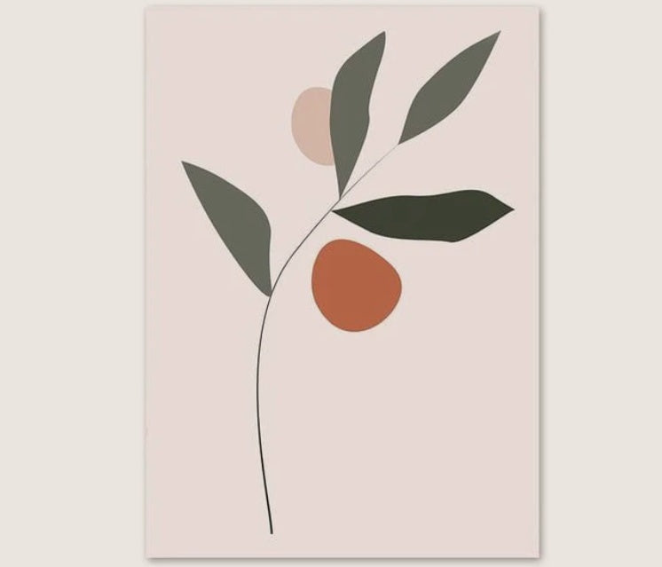 Canvas Abstract Wall Art Frameless