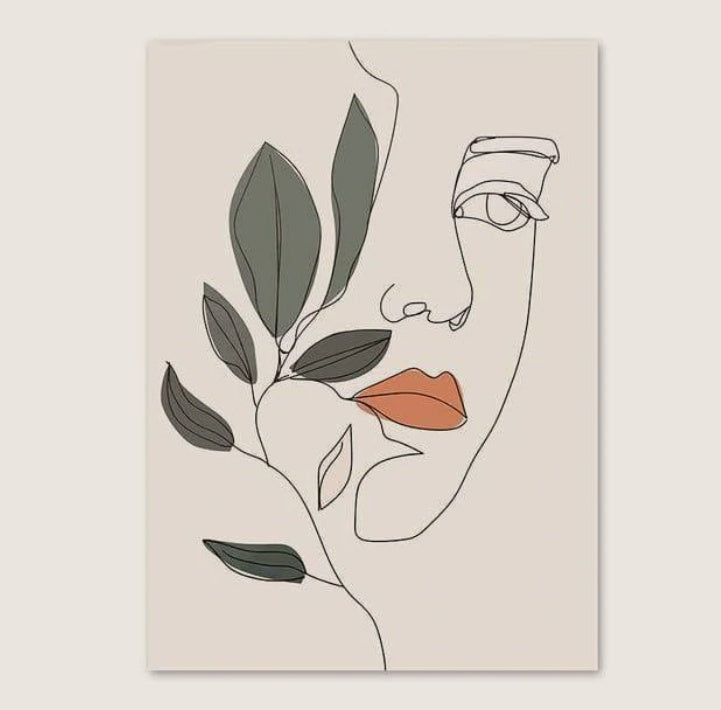 Canvas Abstract Wall Art Frameless