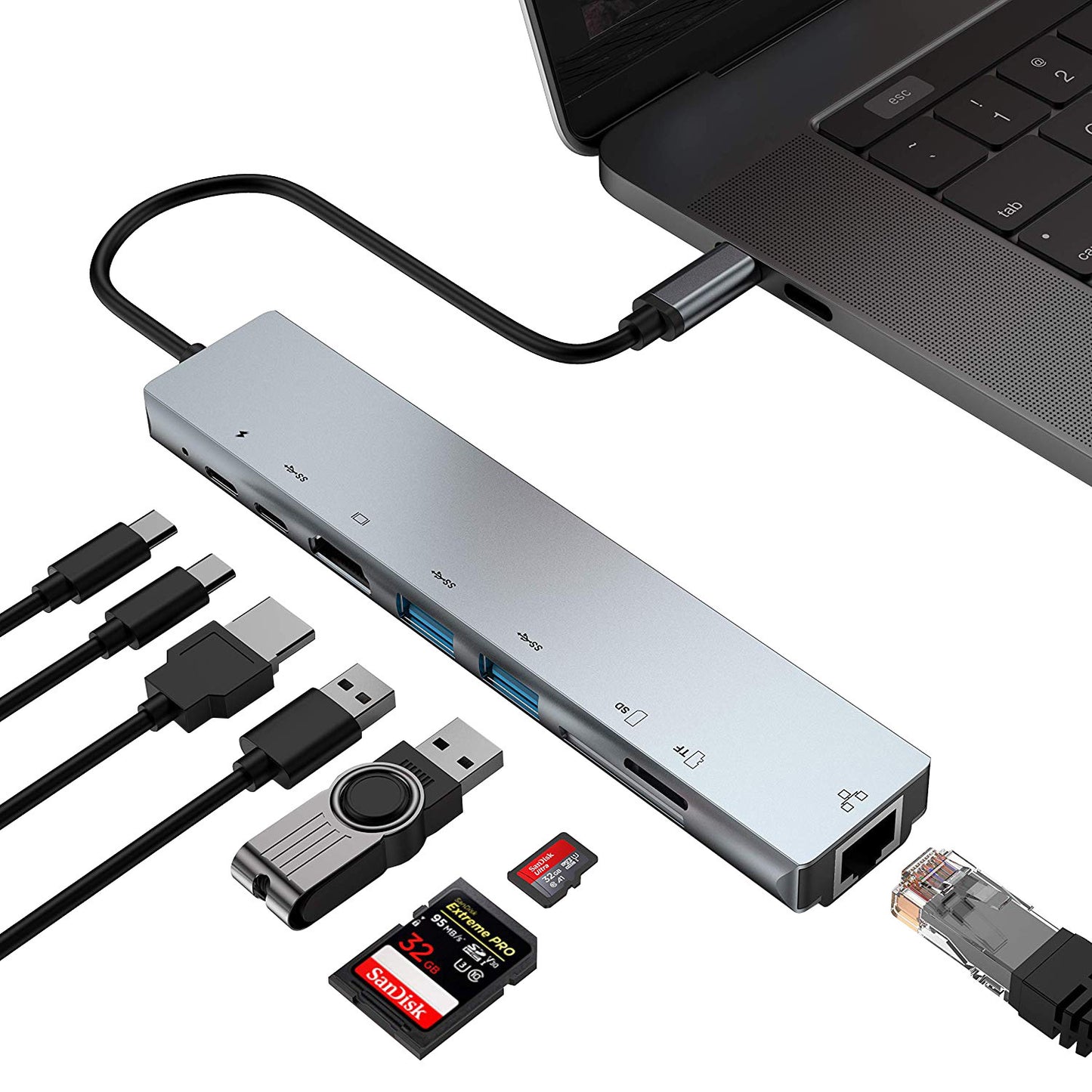 USB dock hub