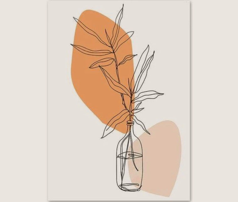 Canvas Abstract Wall Art Frameless