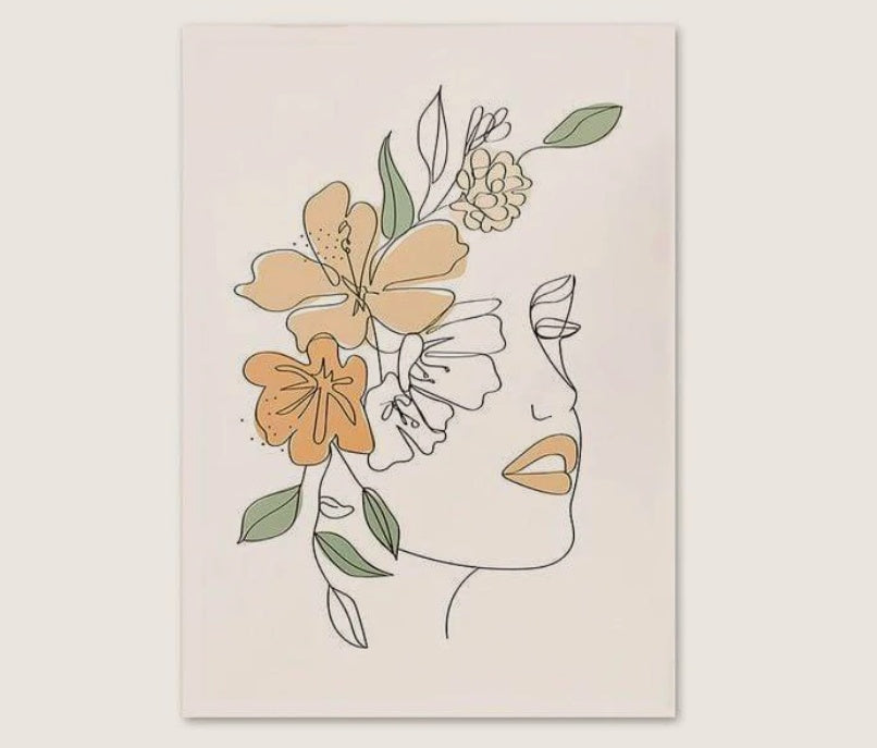 Canvas Abstract Wall Art Frameless