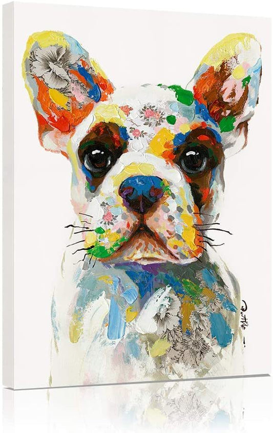 Canvas Art Cute Dog