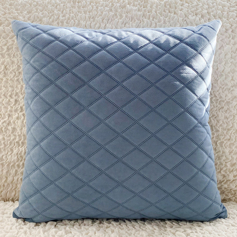 Living Room Cushions Faux Velvet