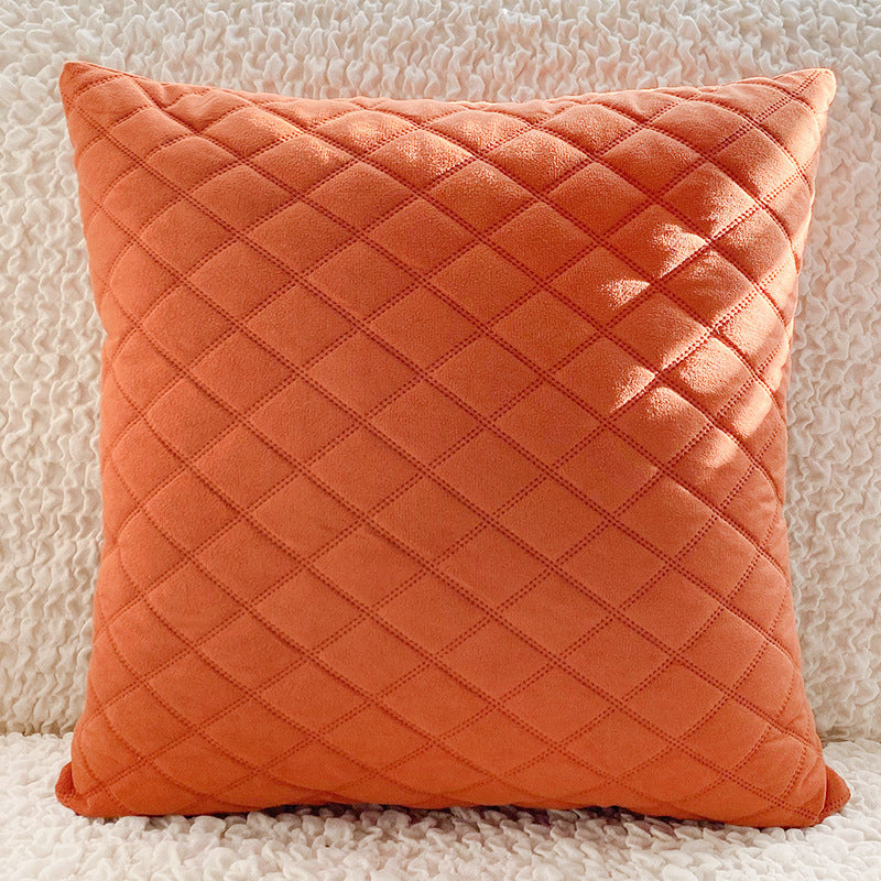 Living Room Cushions Faux Velvet