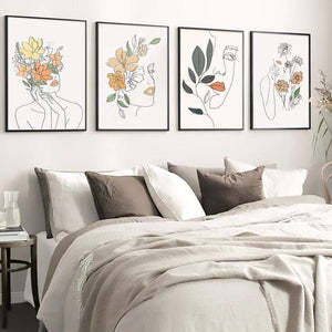 Canvas Abstract  Wall Art Frameless